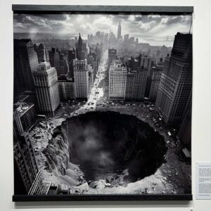 Wood hangers feature magnetic systems for effortless print swapping in multiple finishes;